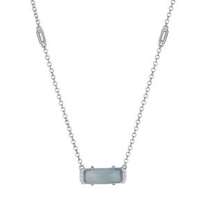 ✨New! Tacori Green Chalcedony and Diamond pendant✨